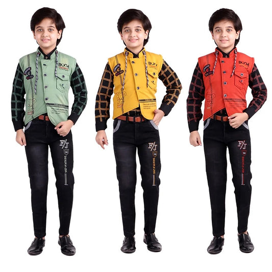 Boom Jacket Set (3 Pcs Set)